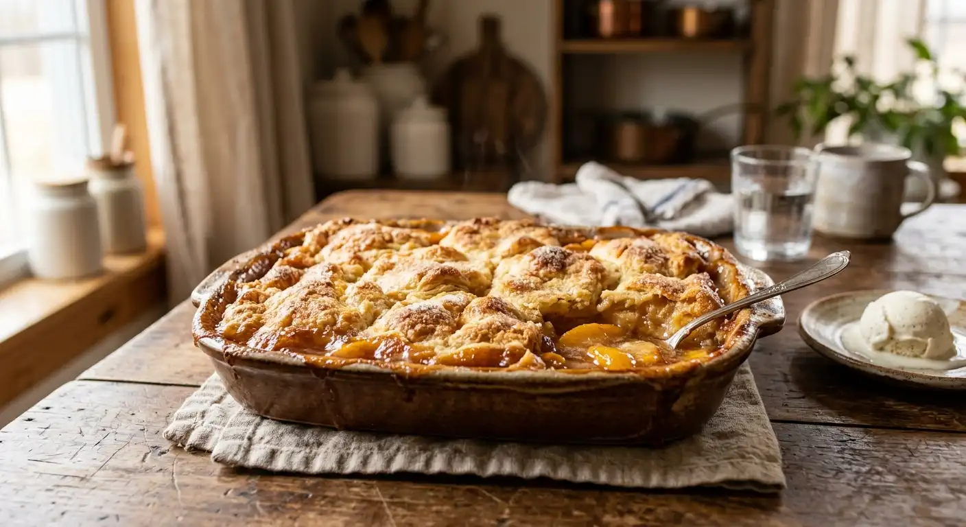 Peach Cobbler Recipe